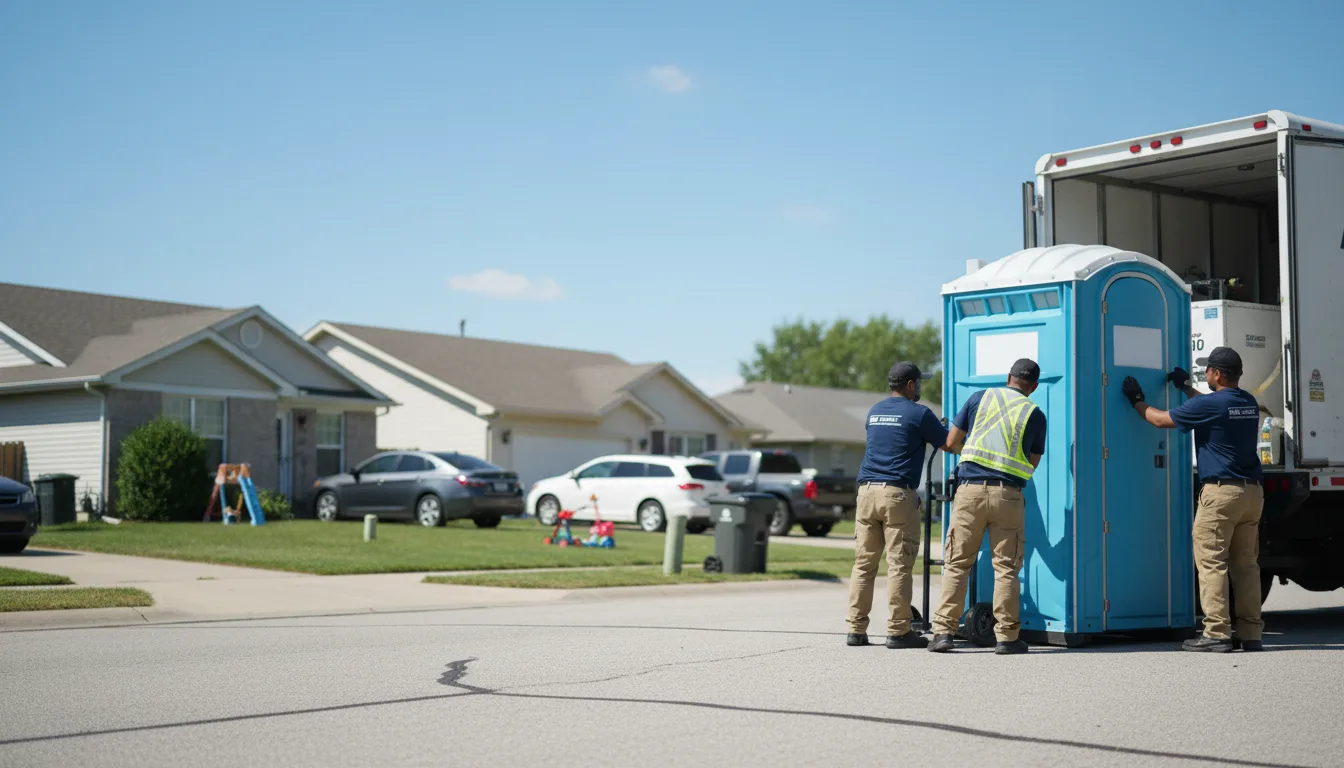 Standard Porta Potty Rentals in Zaleski, OH near me